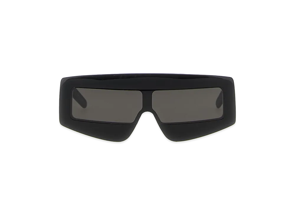 Rick Owens Phleg' Sunglasses "Black"