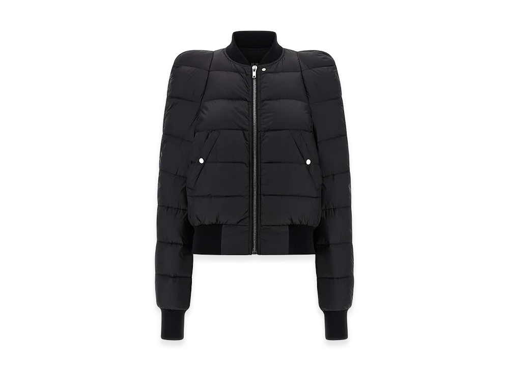 Rick Owens Women's Duvet Flight' Bomber Jacket "Black"