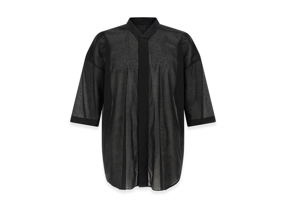 Rick Owens Jumbo Faun' Shirt "Black"