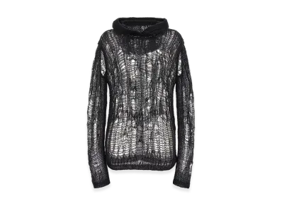 Rick Owens Women's Spider Hoodie' Hooded Sweater "Black"