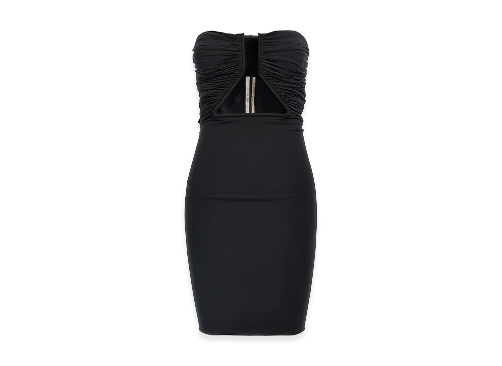 Rick Owens Women's Prong' Mini Dress "Black"