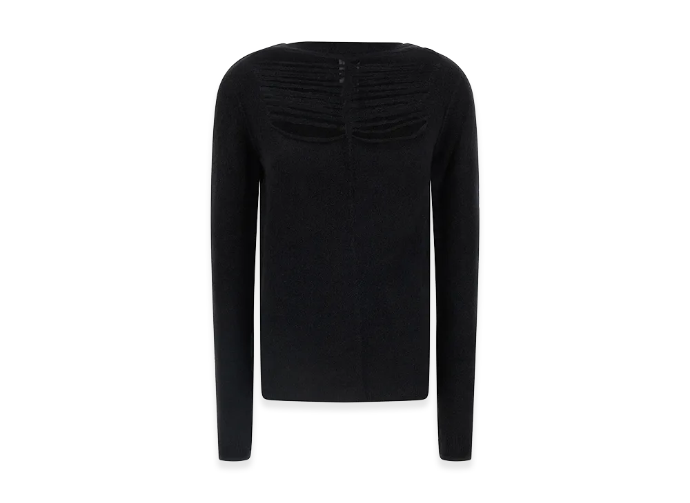 Rick Owens Women's LS Top' Sweater "Black"