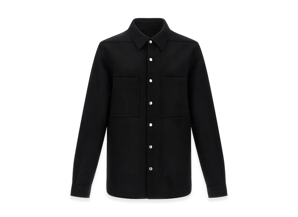 Rick Owens Outershirt' Overshirt "Black"