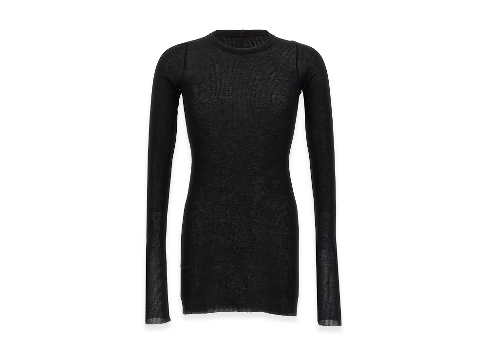 Rick Owens Rib LS T' T-Shirt "Black"