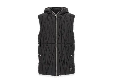 Rick Owens x Moncler 'Geocamo Ziplock' Vest "Black"