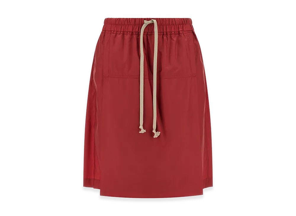 Rick Owens x Moncler Women's 'Kiltshorts' Bermuda Shorts "Red"