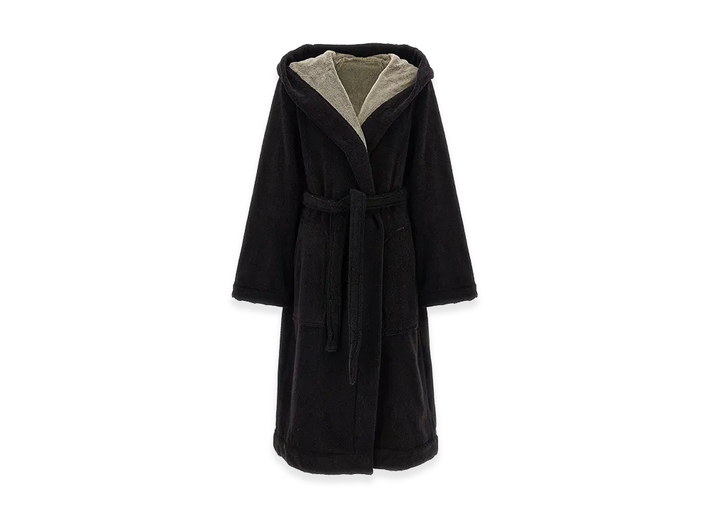 Rick Owens Beach Robe' Bathrobe "Black"