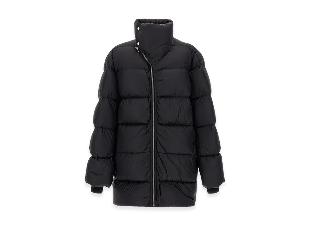 Rick Owens Turtle' Down Jacket "Black"