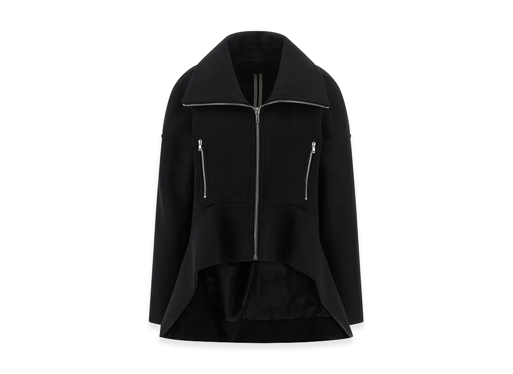 Rick Owens Women's Draculimo' Coat "Black"