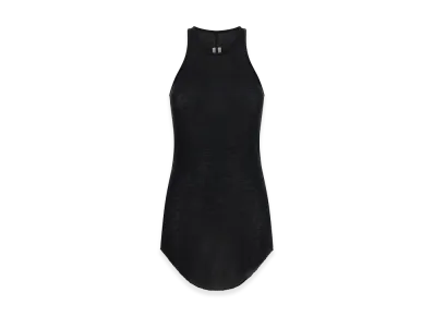 Rick Owens Women's Basic Rib' Tank Top "Black"