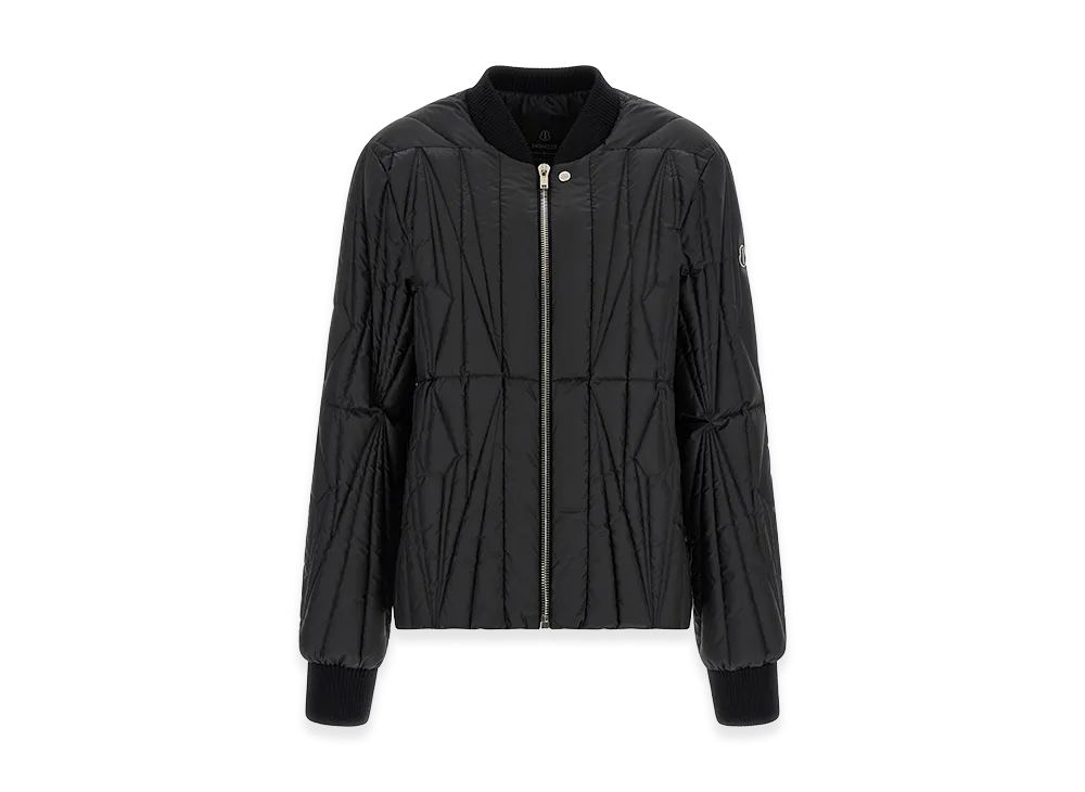 Rick Owens x Moncler 'Geocamo Flight' Down Jacket "Black"