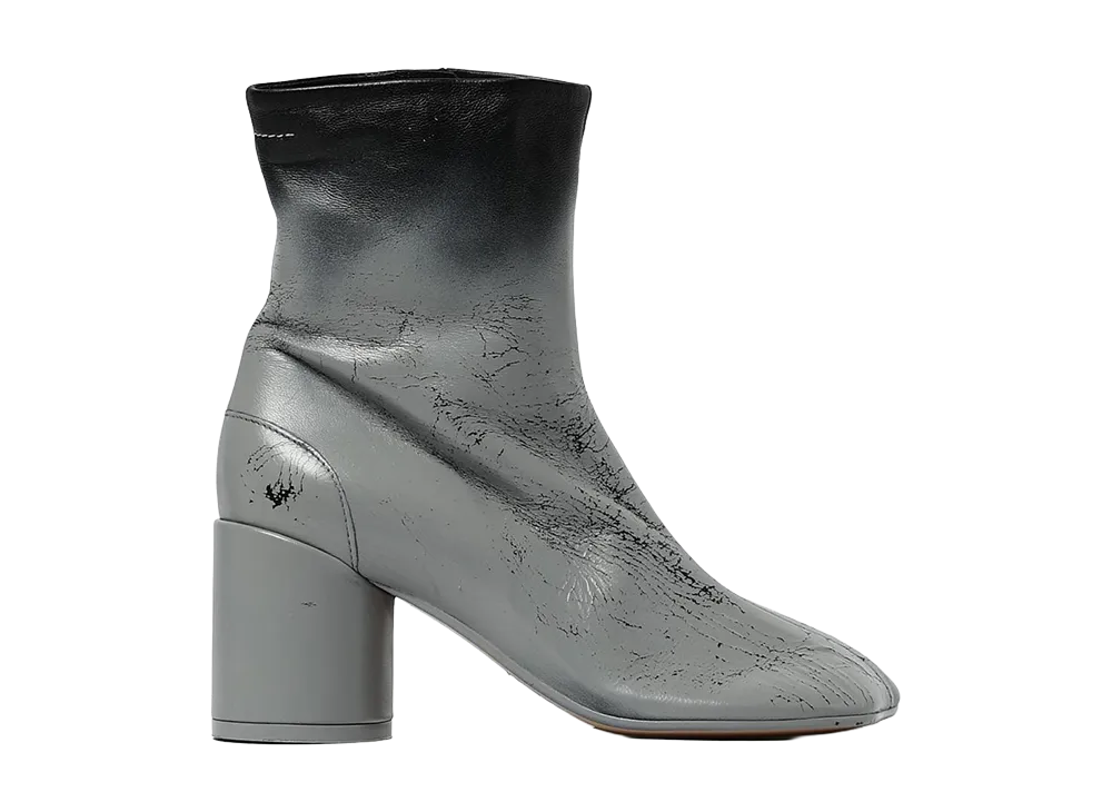 MM6メゾンマルジェラ ウィメンズ アナトミック アンクルブーツ "グレー"