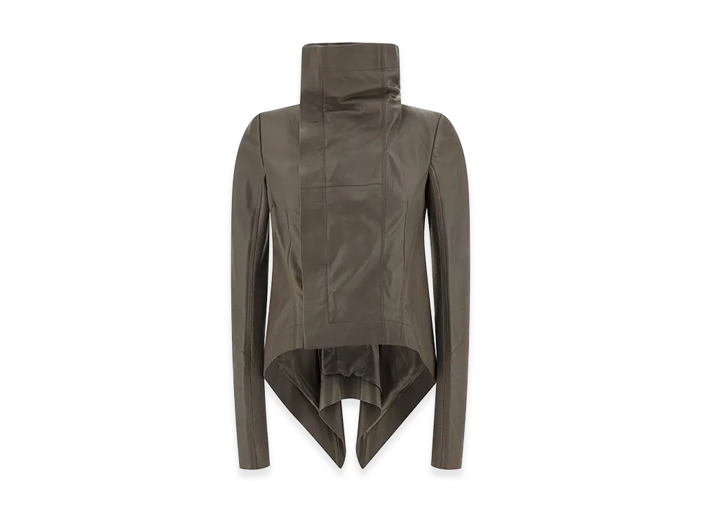 Rick Owens Women's Naska Biker' Jacket "Gray"