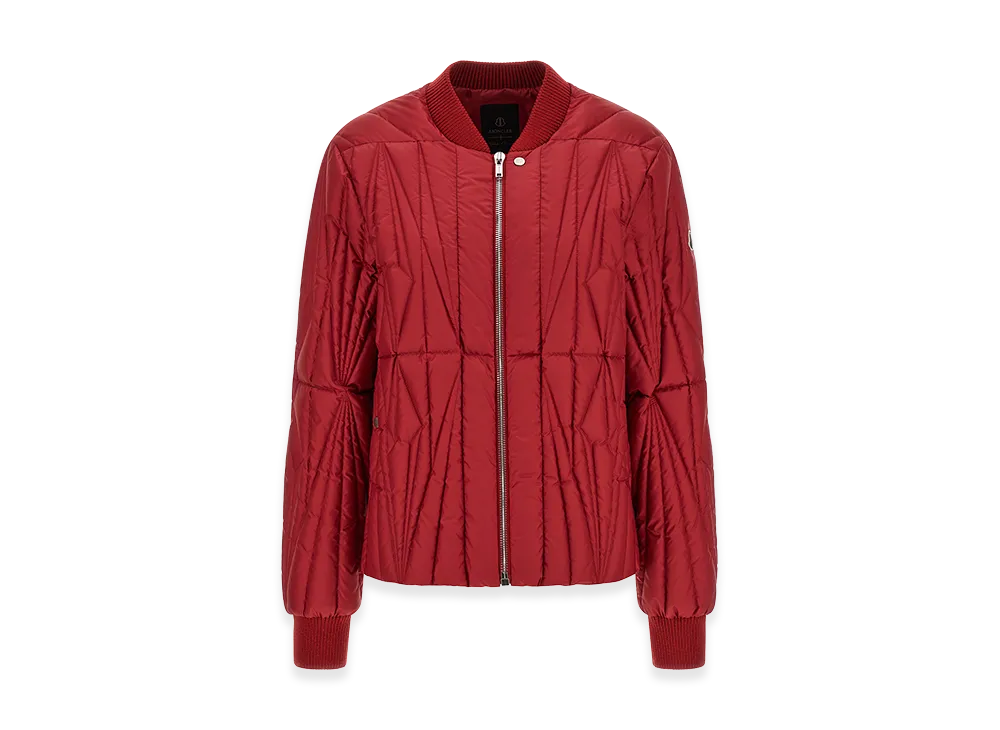 Rick Owens x Moncler Women's 'Geocamo Flight' Down Jacket "Red"