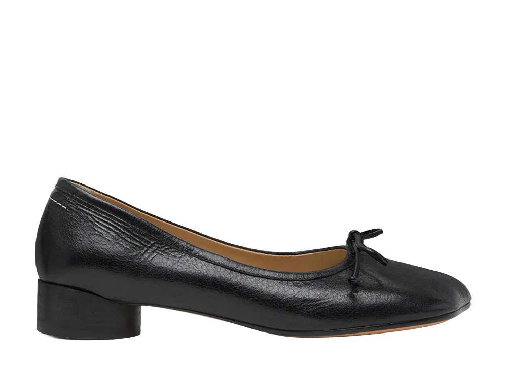 MM6メゾンマルジェラ ウィメンズ アナトミック ニューメリック バレリーナ "ブラック"