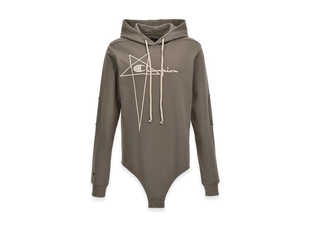 Rick Owens x Champion Hooded Bodysuit "Gray"