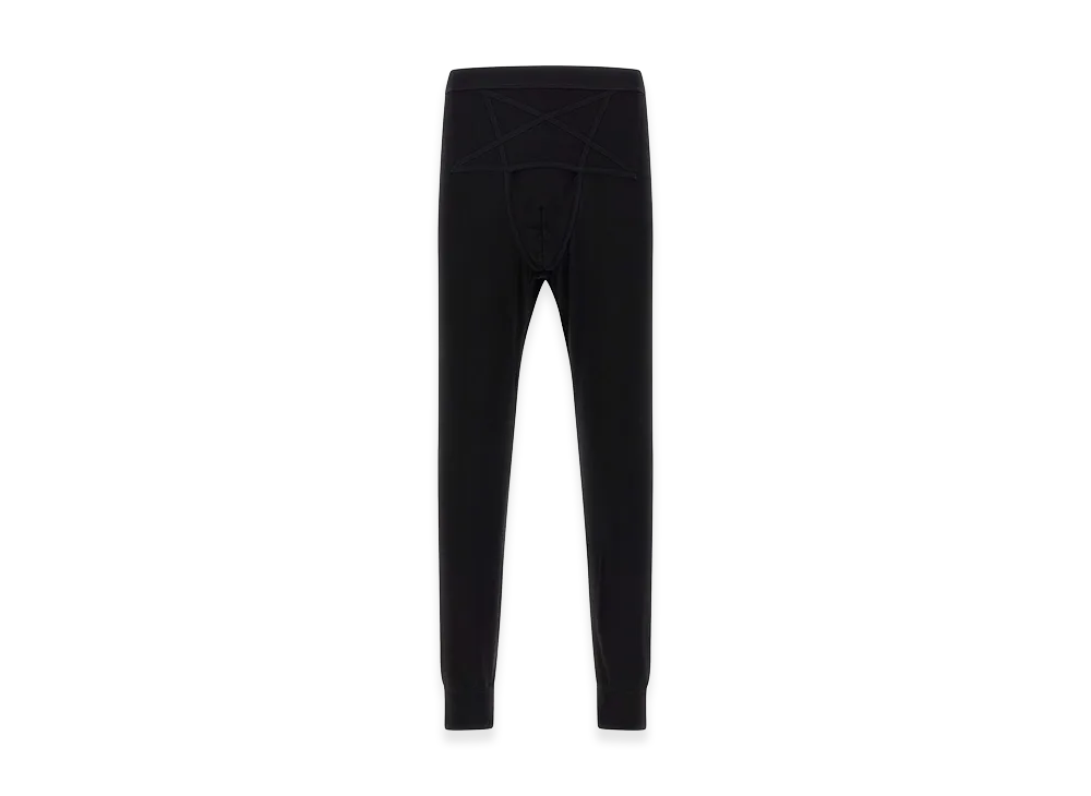 Rick Owens Thermal Bottom' Leggings "Black"