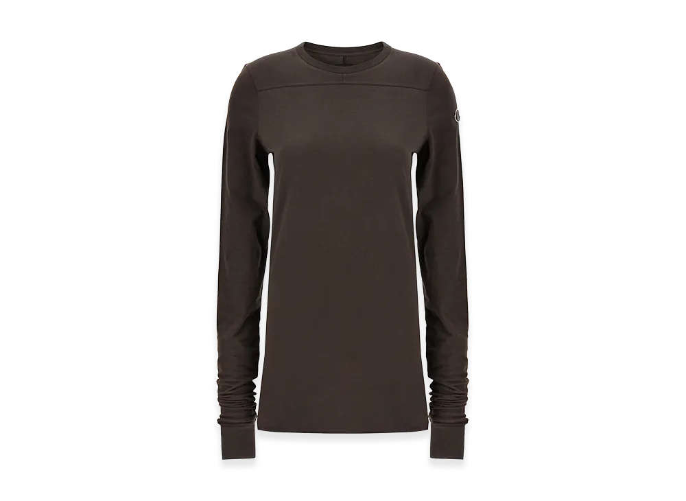 Rick Owens x Moncler Women's 'Girder' T-Shirt "Brown"