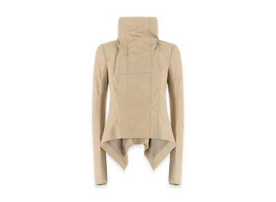 Rick Owens Women's Naska Biker' Jacket "Beige"