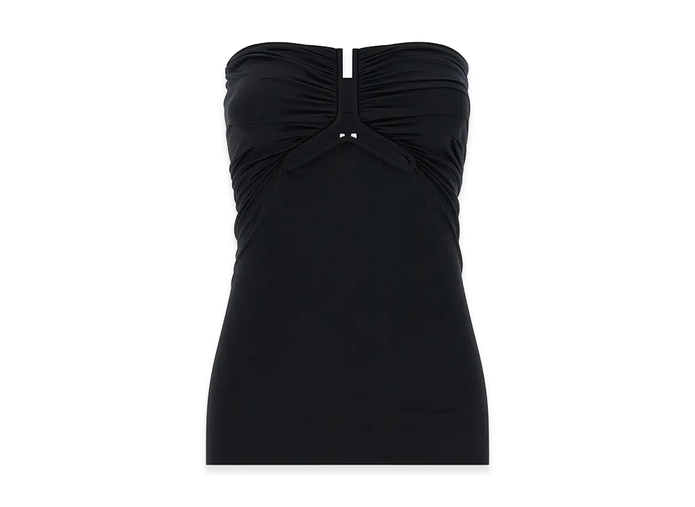 Rick Owens Women's Alannah Prong Bustier' Top "Black"