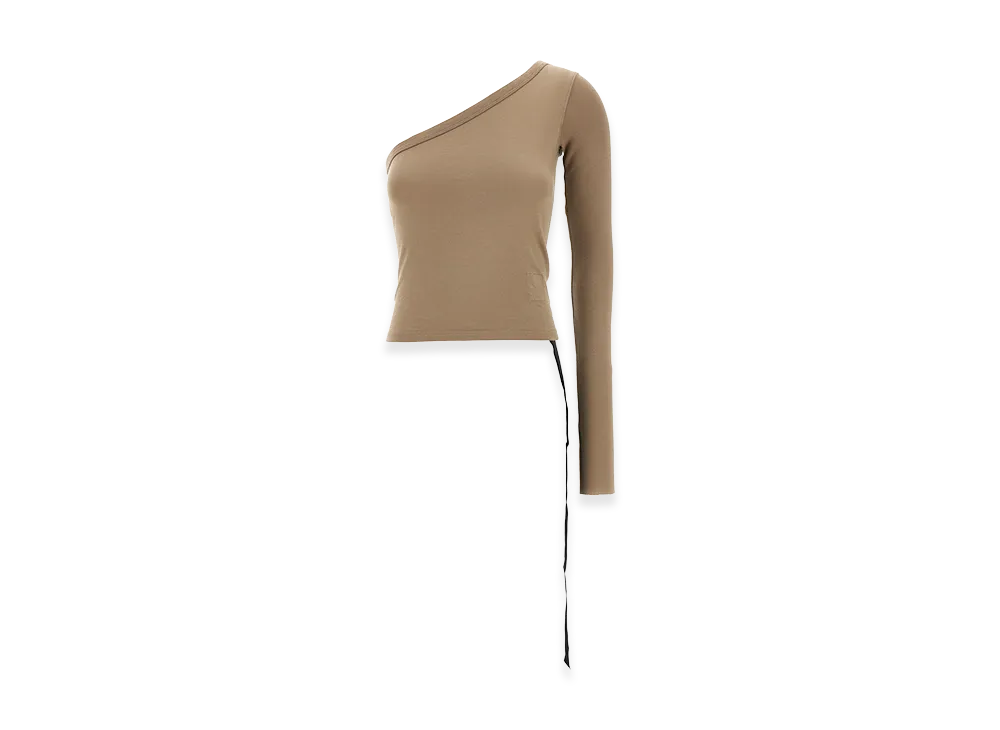 Rick Owens DRKSHDW Women's Ziggy' Top "Beige"