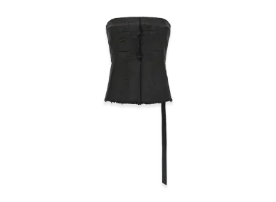 Rick Owens DRKSHDW Women's Bustier' Top "Black"