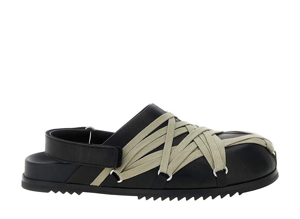 Rick Owens Women's Granola Sabots "Black"
