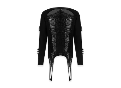 Rick Owens LS Top' Sweater "Black"