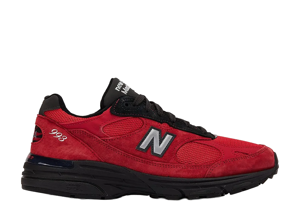 New Balance 993 "Team Red/Black"
