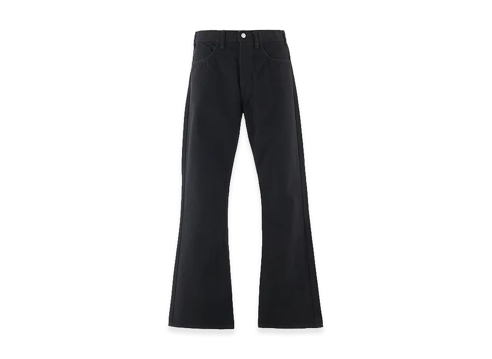Saint Mxxxxxx Black Denim Pants Flare "Black"