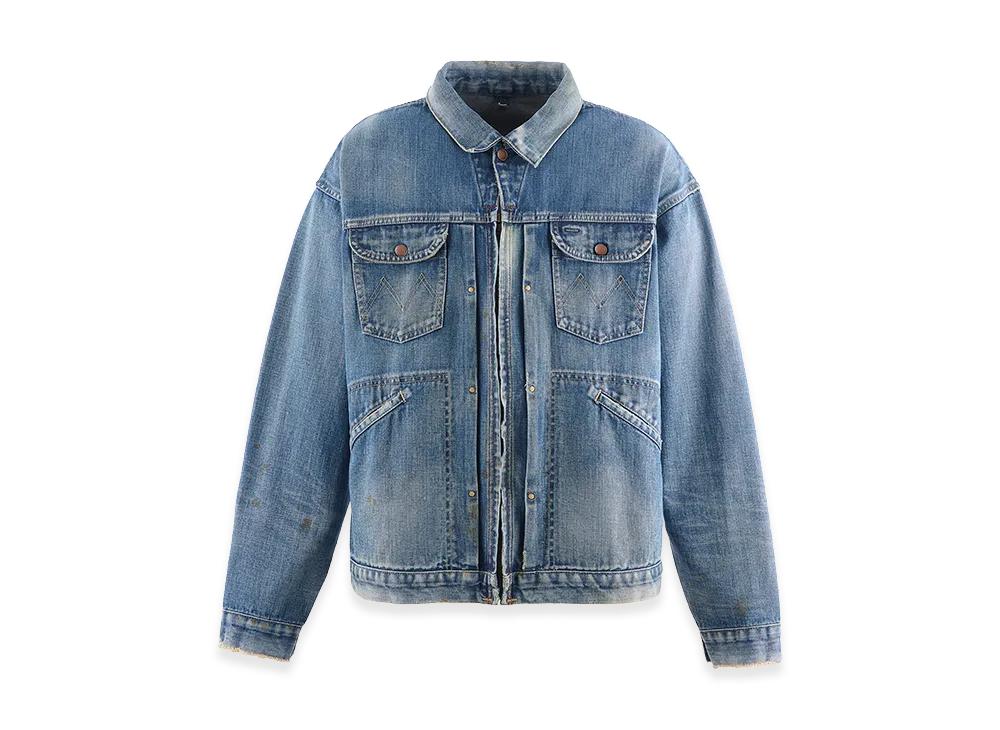 Saint Mxxxxxx Denim Jacket M "Blue"