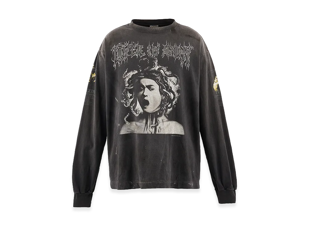 Saint Mxxxxxx LS T-Shirt Medusa "Black"
