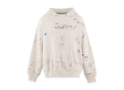 Saint Mxxxxxx x Coco Star Sims Coco Double Face Hoodie "White"