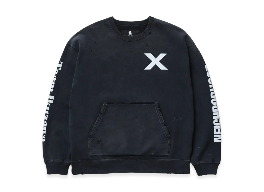 NEIGHBORHOOD x Team Ikuzawa Savage Sweat Shirt LS "Black"