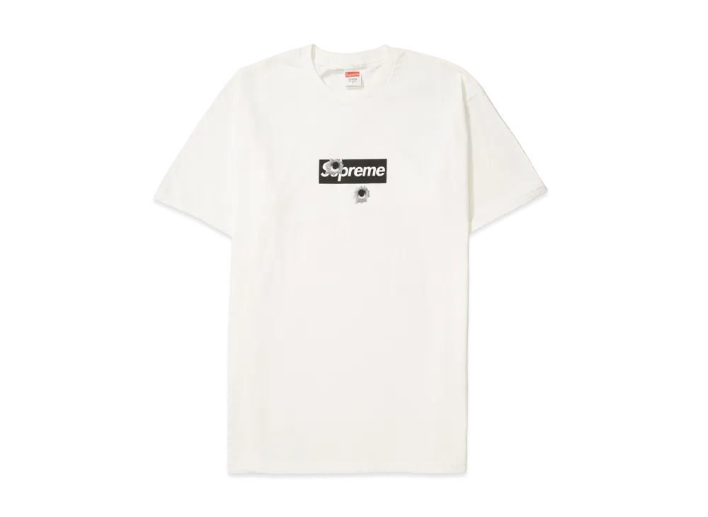 Supreme Shibuya Bullet Box Logo Tee "White"