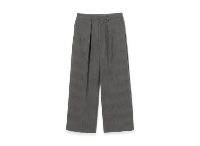 BEAMS FUTURE ARCHIVE Wide Slacks "Charcoal St"