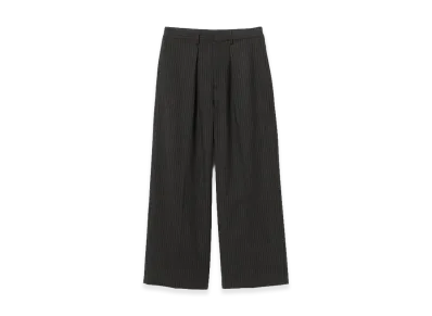 BEAMS FUTURE ARCHIVE Wide Slacks "Black St"