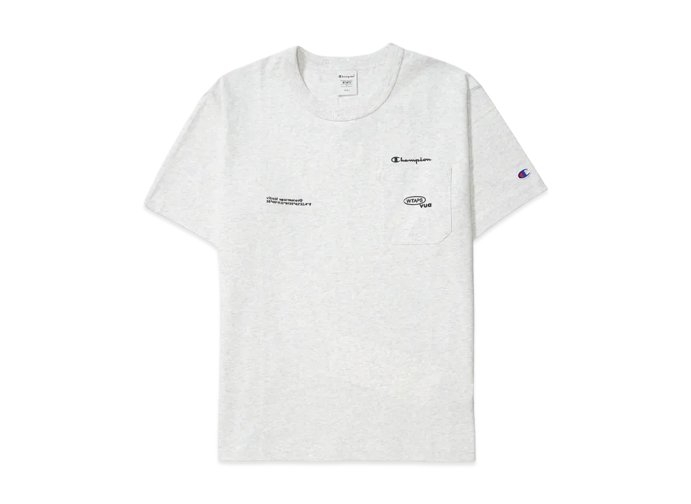 WTAPS x Champion Academy / SS / Cotton "Ash Gray"