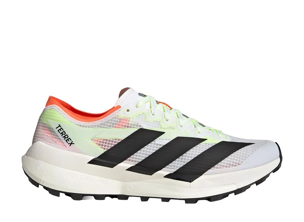アディダス テレックス アグラヴィック スピード2 トレイルランニング "クラウドホワイト/コアブラック/セミインパクトオレンジ"