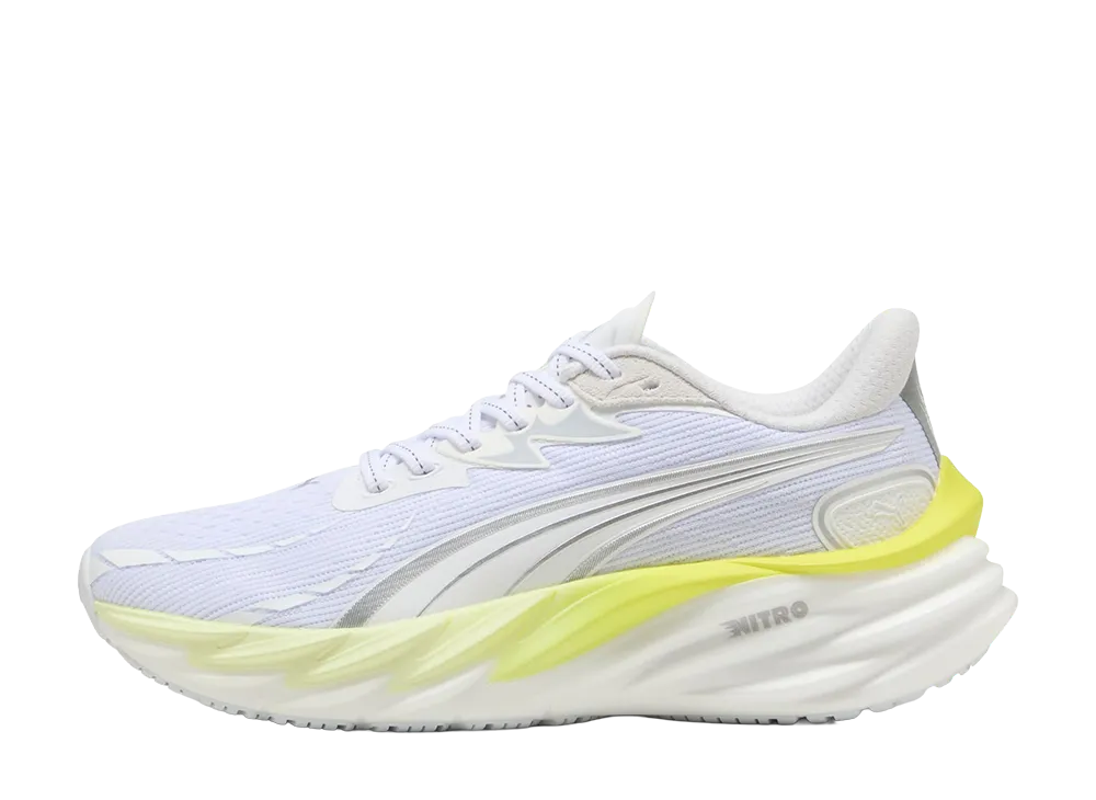Puma Women's Velocity Nitro 4 "PUMA White/Apple Spritz"