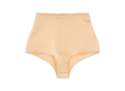 Maison Margiela Women's Stitching High Waist Briefs "Pink"