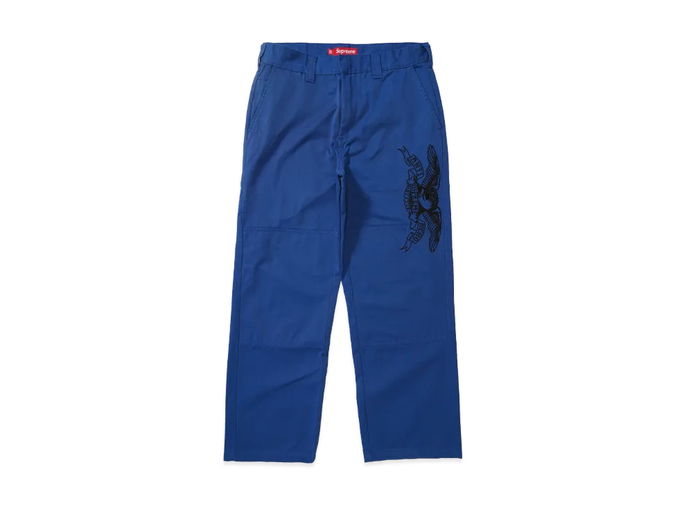 Supreme x ANTIHERO Work Pant "Blue"