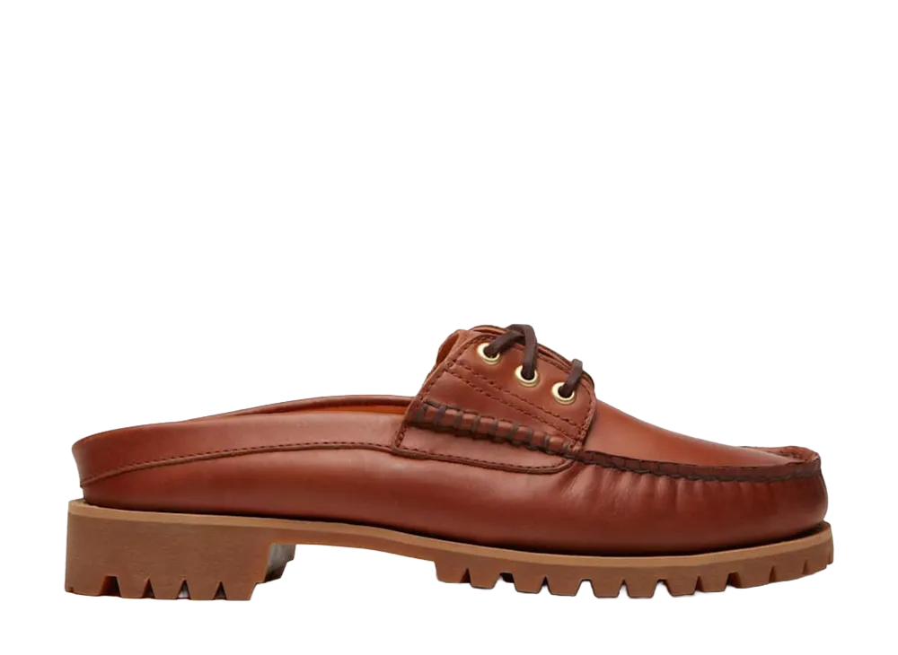 Timberland 3-Eye Vibram Sole Mule "Rust"