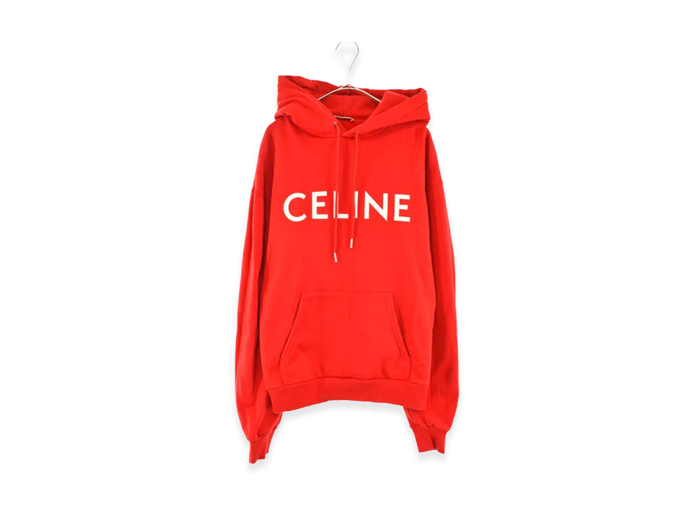 セリーヌ ルーズスウェットシャツ "レッド" 2Y321052H