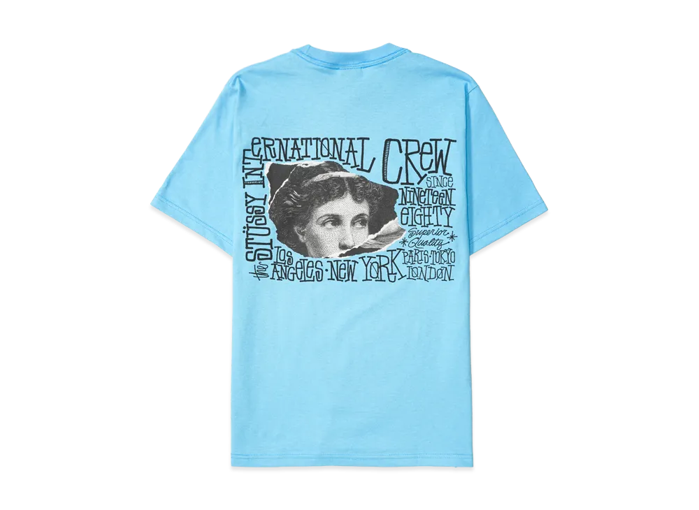Stussy Victoria Tee "Sky Blue"