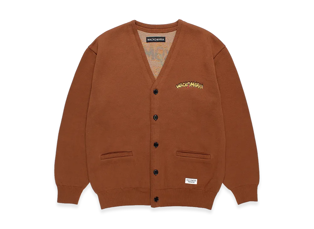 WACKO MARIA Tim Lehi / Jacquard Knit Cardigan 