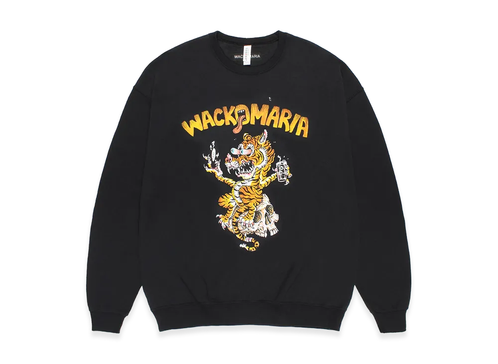 WACKO MARIA x Champion Reverse Weave Crew Neck Sweat Shirt 