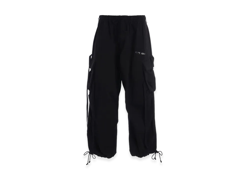 S'YTE x GDC Cotton Drill Logo-Printed Army Techno Pants 