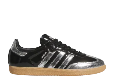 adidas Samba OG "Core Black/Silver Metallic"