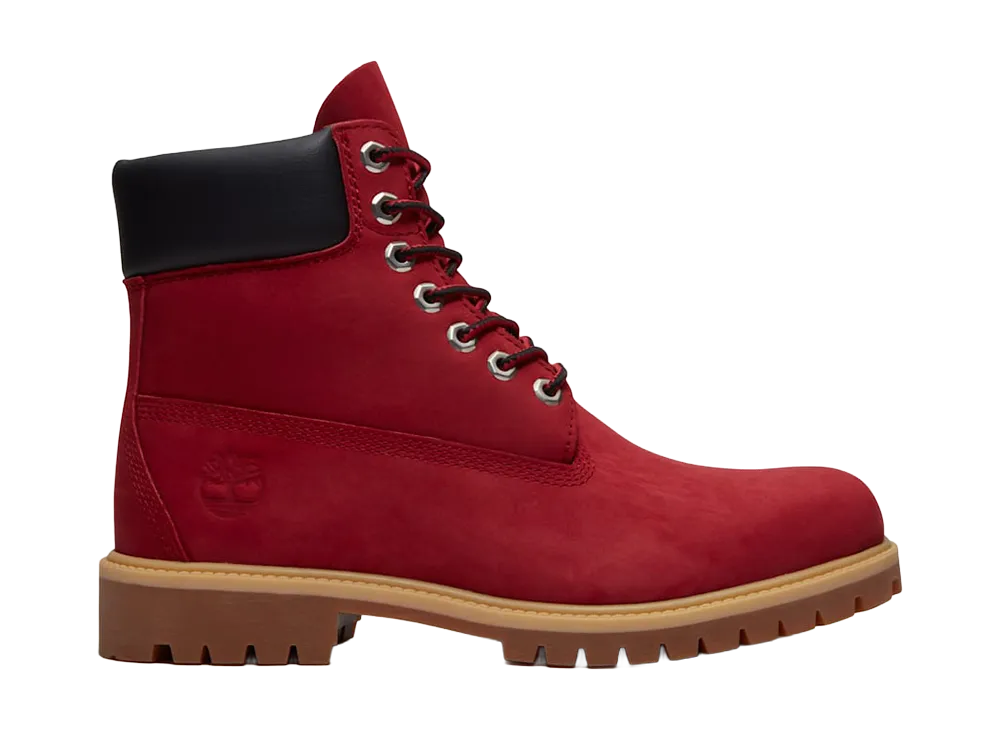 ティンバーランド 6インチ プレミアム ウォータープルーフ ブーツ "ダークレッド"